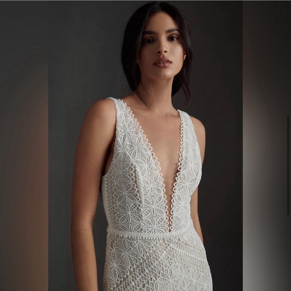 BHLDN Anthropology Rish Lola Gown, Size O - Picture 3 of 8